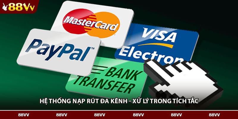 Hệ thống nạp rút đa kênh - Xử lý trong tích tắc